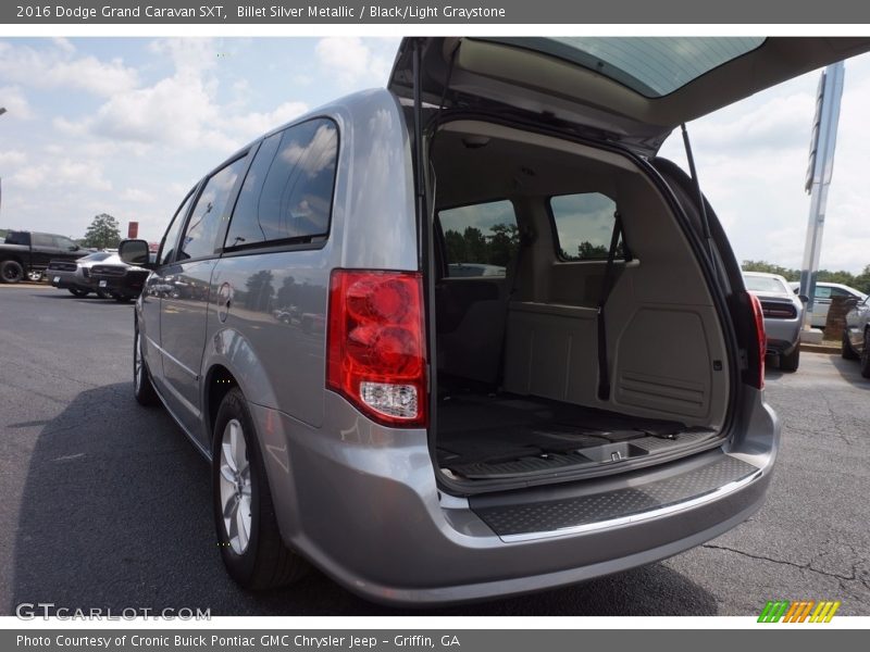 Billet Silver Metallic / Black/Light Graystone 2016 Dodge Grand Caravan SXT