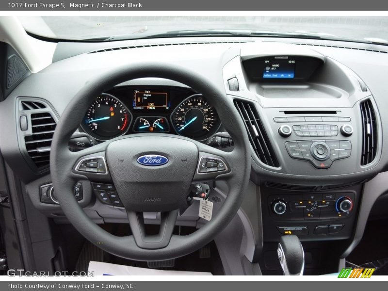 Magnetic / Charcoal Black 2017 Ford Escape S