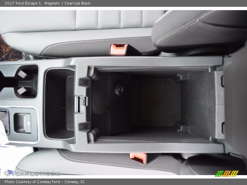 Magnetic / Charcoal Black 2017 Ford Escape S