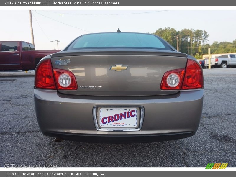 Mocha Steel Metallic / Cocoa/Cashmere 2012 Chevrolet Malibu LT