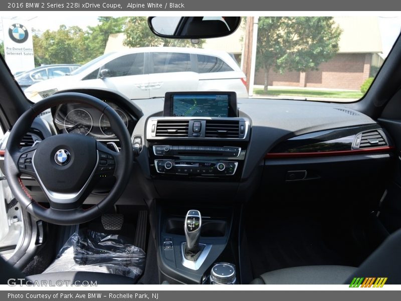 Alpine White / Black 2016 BMW 2 Series 228i xDrive Coupe