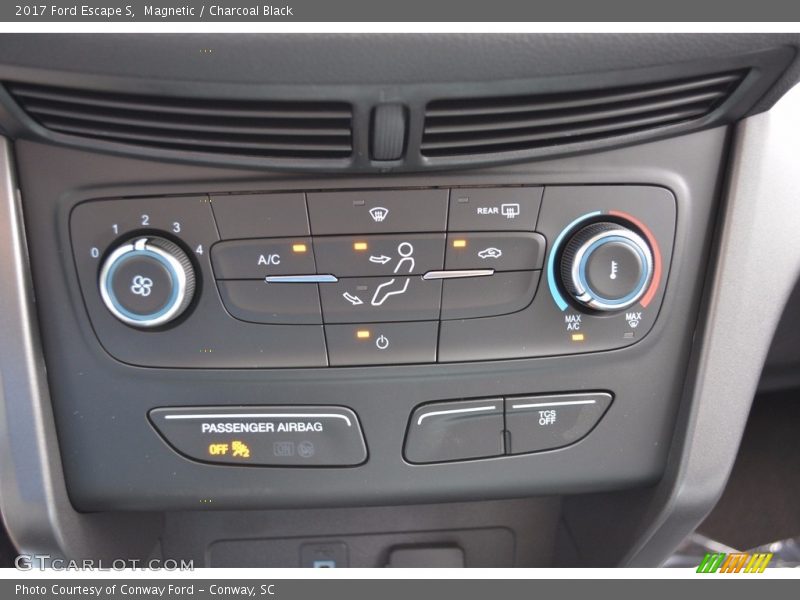 Magnetic / Charcoal Black 2017 Ford Escape S