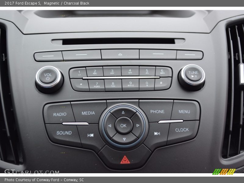Magnetic / Charcoal Black 2017 Ford Escape S