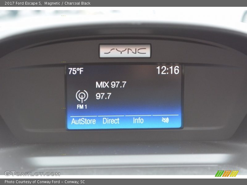 Magnetic / Charcoal Black 2017 Ford Escape S
