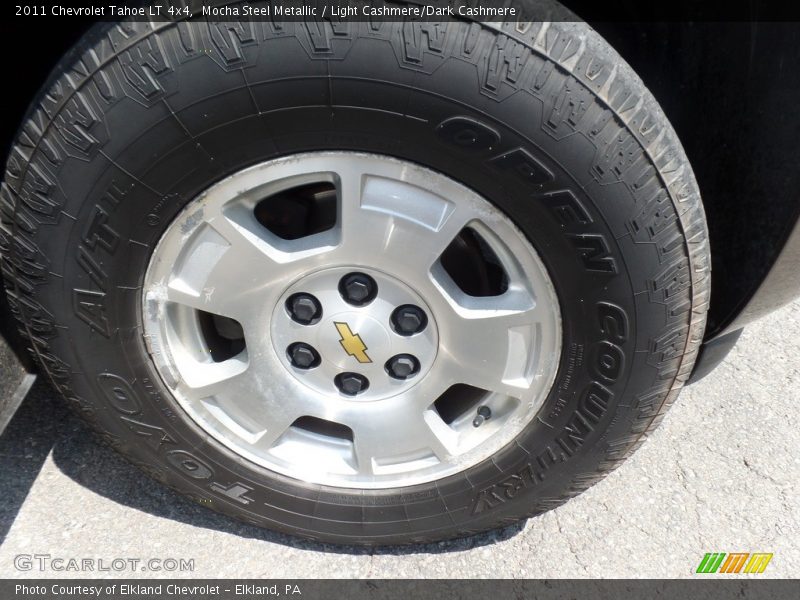 Mocha Steel Metallic / Light Cashmere/Dark Cashmere 2011 Chevrolet Tahoe LT 4x4