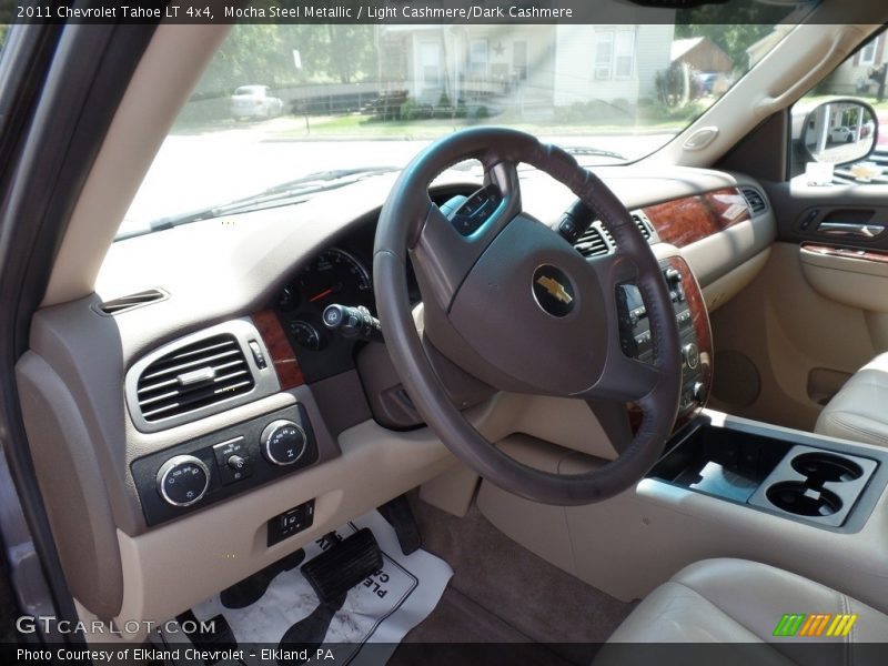 Mocha Steel Metallic / Light Cashmere/Dark Cashmere 2011 Chevrolet Tahoe LT 4x4