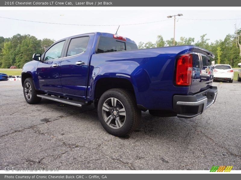 Laser Blue / Jet Black 2016 Chevrolet Colorado LT Crew Cab