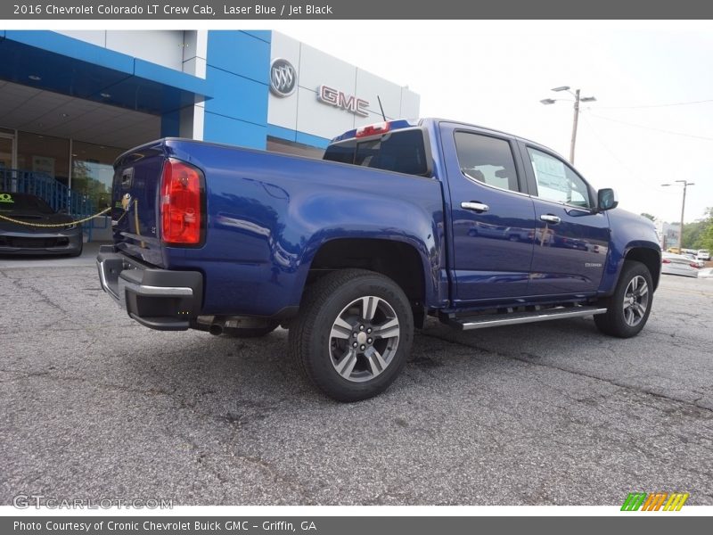 Laser Blue / Jet Black 2016 Chevrolet Colorado LT Crew Cab