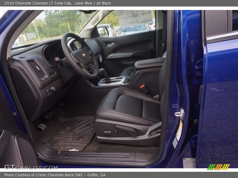 Laser Blue / Jet Black 2016 Chevrolet Colorado LT Crew Cab