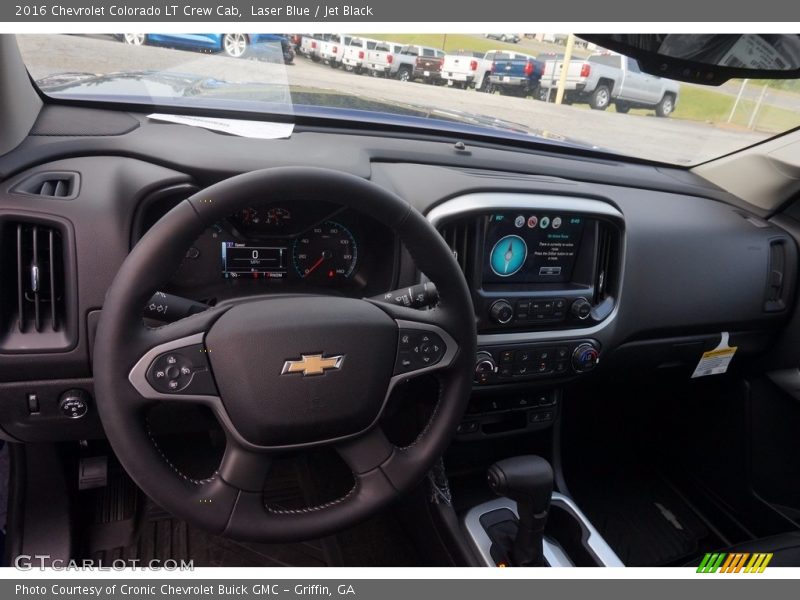 Laser Blue / Jet Black 2016 Chevrolet Colorado LT Crew Cab
