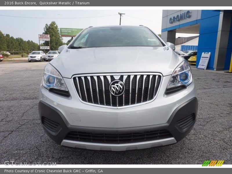 Quicksilver Metallic / Titanium 2016 Buick Encore