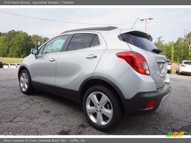Quicksilver Metallic / Titanium 2016 Buick Encore