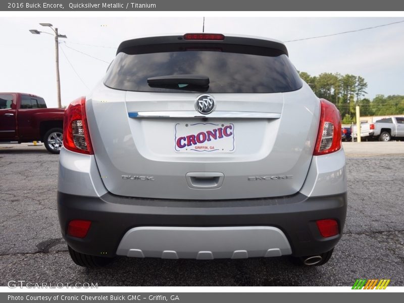 Quicksilver Metallic / Titanium 2016 Buick Encore