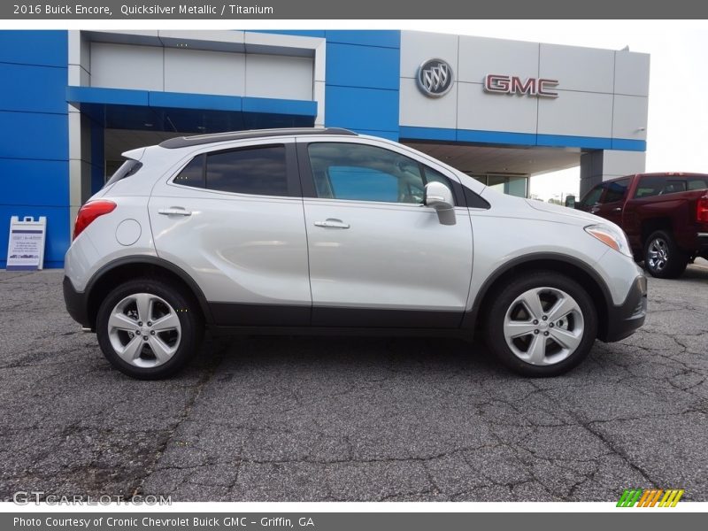 Quicksilver Metallic / Titanium 2016 Buick Encore
