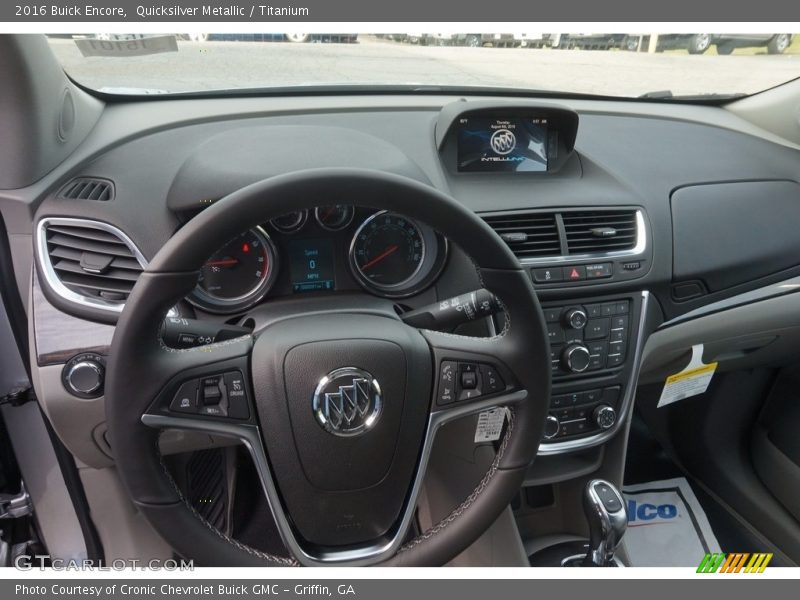Quicksilver Metallic / Titanium 2016 Buick Encore