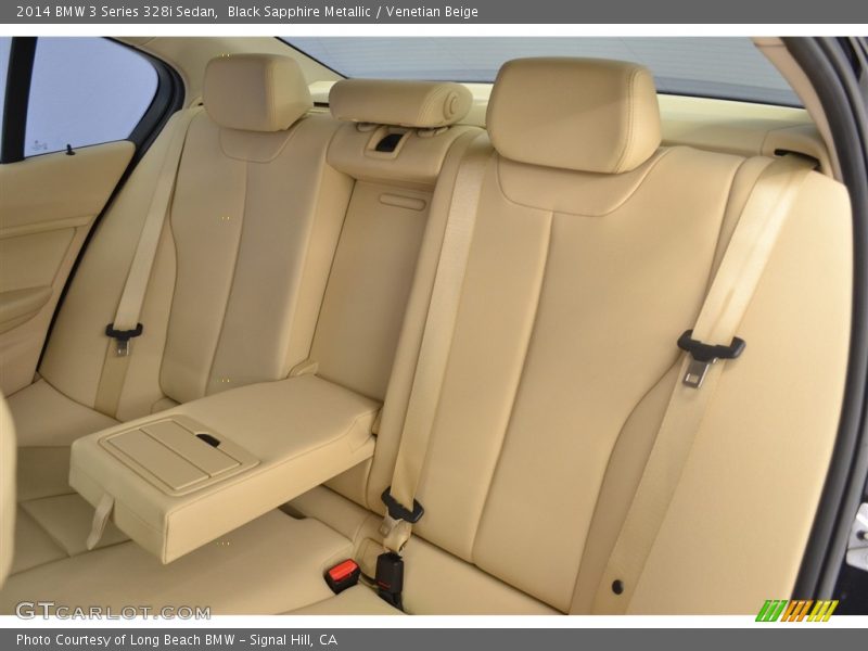 Black Sapphire Metallic / Venetian Beige 2014 BMW 3 Series 328i Sedan