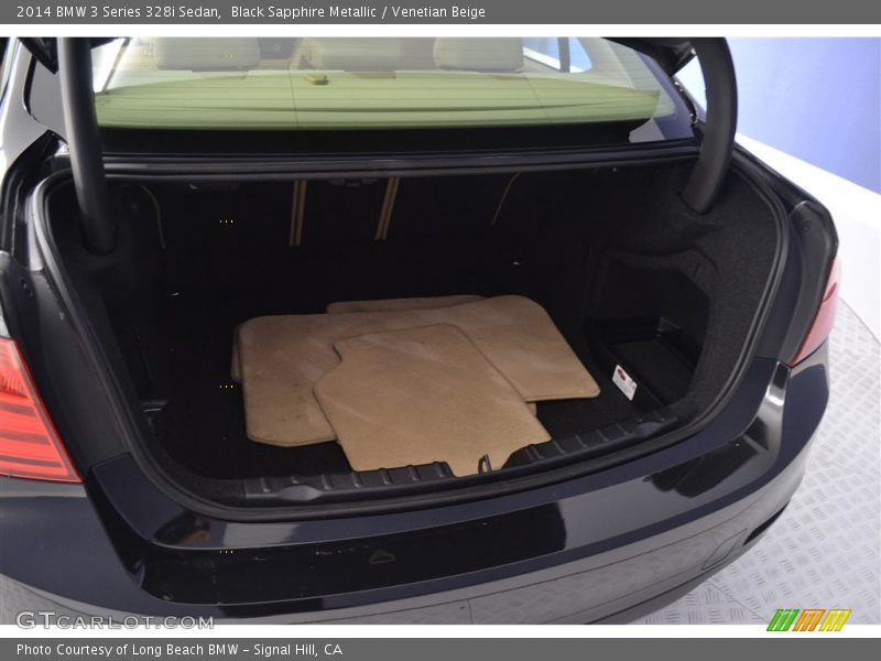 Black Sapphire Metallic / Venetian Beige 2014 BMW 3 Series 328i Sedan