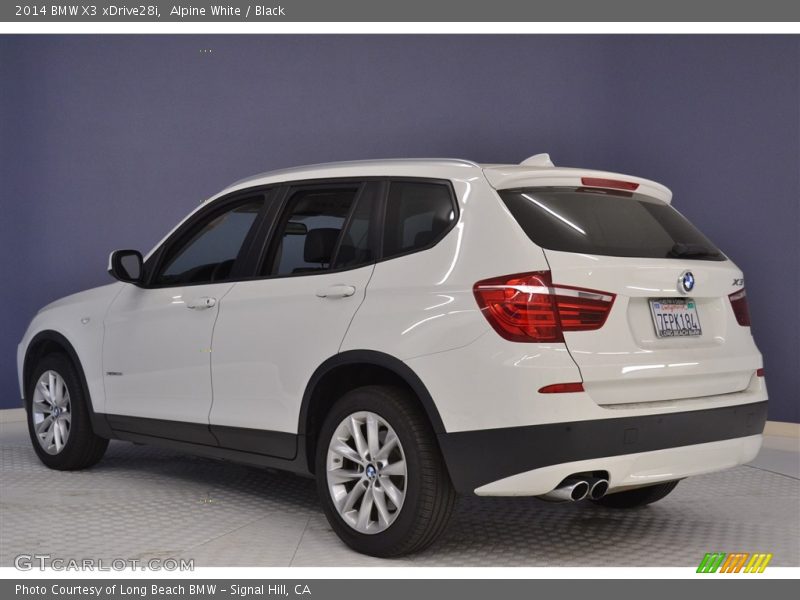Alpine White / Black 2014 BMW X3 xDrive28i