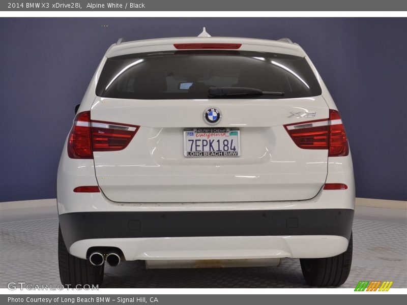 Alpine White / Black 2014 BMW X3 xDrive28i