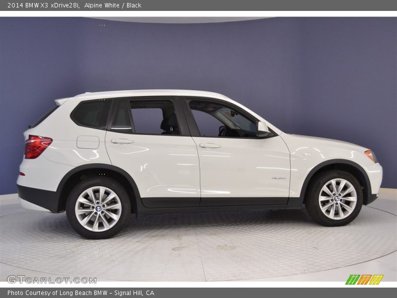 Alpine White / Black 2014 BMW X3 xDrive28i