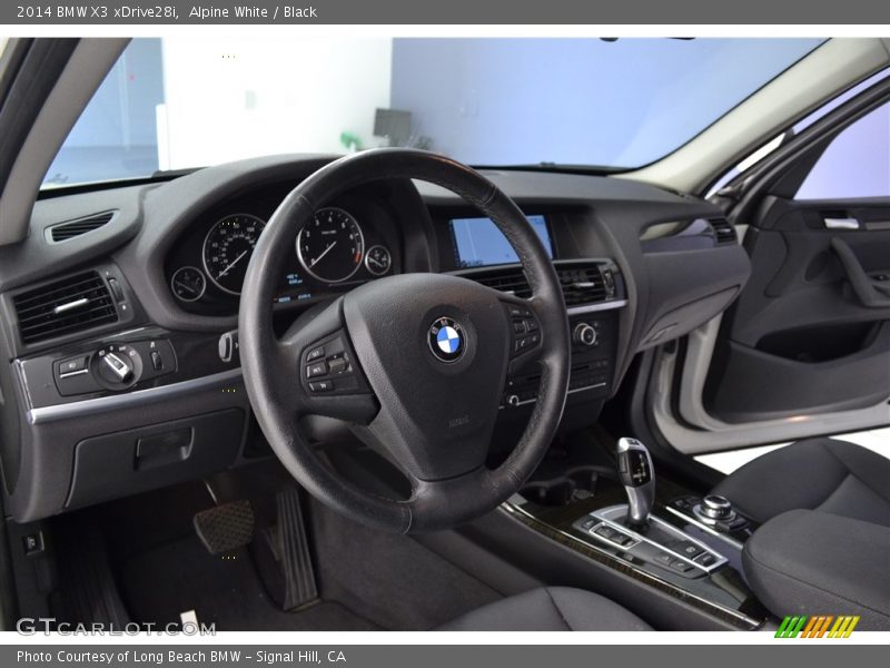 Alpine White / Black 2014 BMW X3 xDrive28i