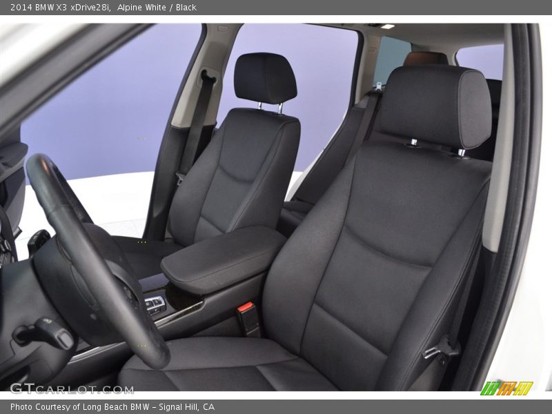 Alpine White / Black 2014 BMW X3 xDrive28i