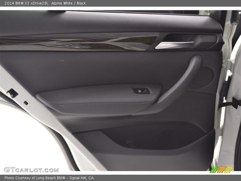 Alpine White / Black 2014 BMW X3 xDrive28i