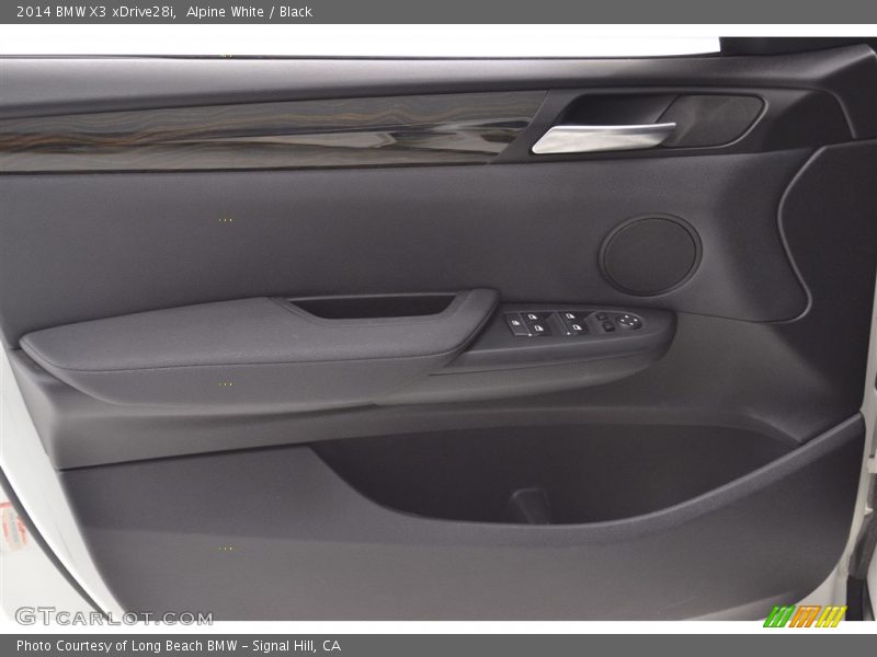 Alpine White / Black 2014 BMW X3 xDrive28i