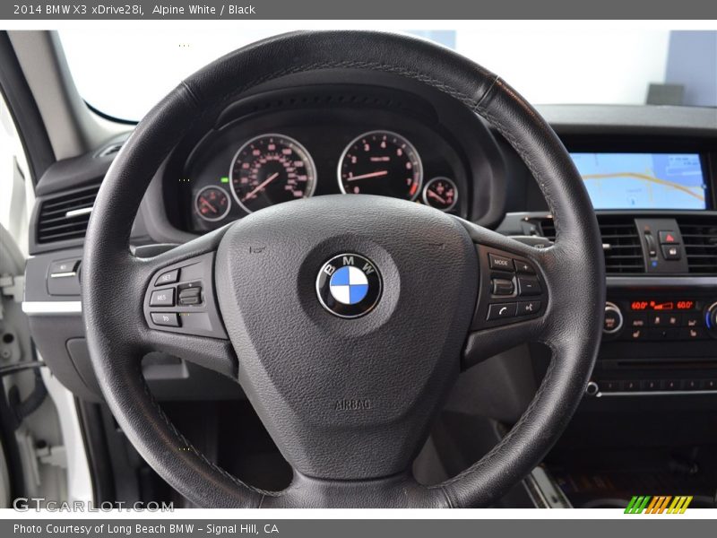 Alpine White / Black 2014 BMW X3 xDrive28i