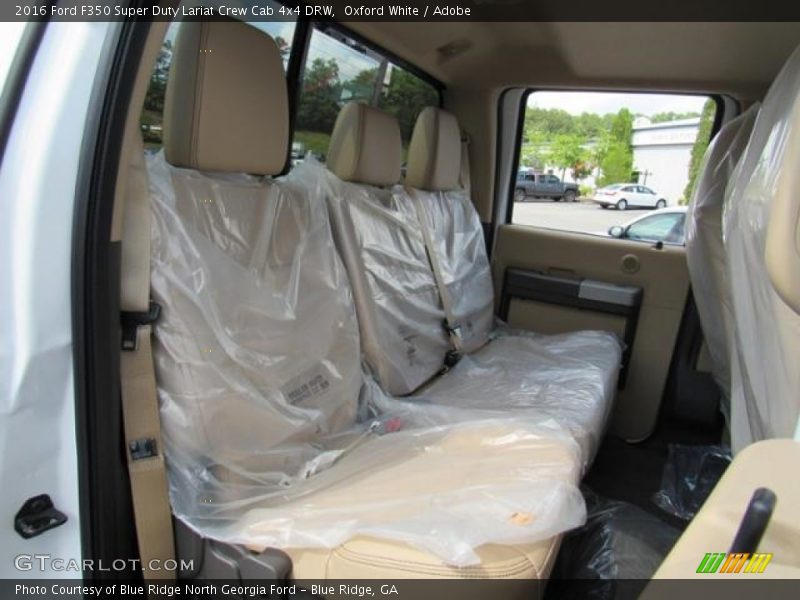 Oxford White / Adobe 2016 Ford F350 Super Duty Lariat Crew Cab 4x4 DRW