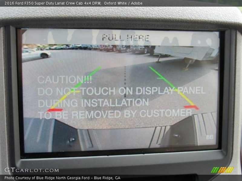 Oxford White / Adobe 2016 Ford F350 Super Duty Lariat Crew Cab 4x4 DRW