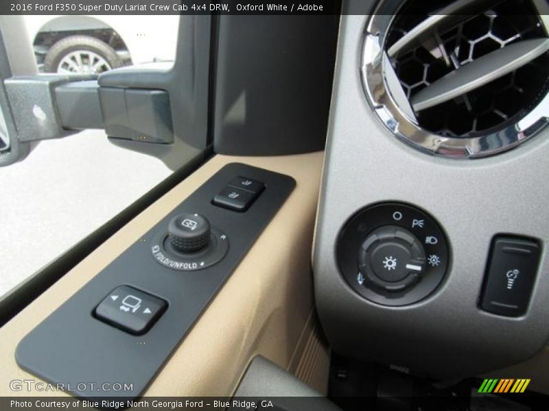 Oxford White / Adobe 2016 Ford F350 Super Duty Lariat Crew Cab 4x4 DRW