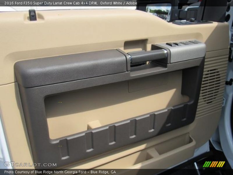 Oxford White / Adobe 2016 Ford F350 Super Duty Lariat Crew Cab 4x4 DRW