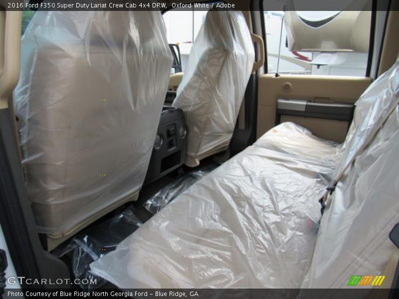 Oxford White / Adobe 2016 Ford F350 Super Duty Lariat Crew Cab 4x4 DRW