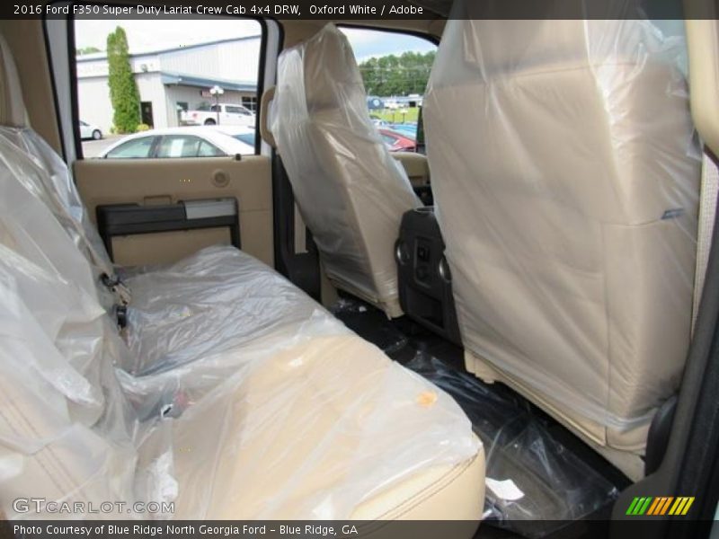 Oxford White / Adobe 2016 Ford F350 Super Duty Lariat Crew Cab 4x4 DRW