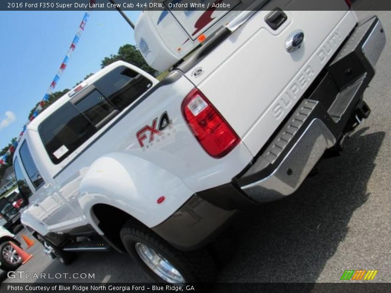 Oxford White / Adobe 2016 Ford F350 Super Duty Lariat Crew Cab 4x4 DRW