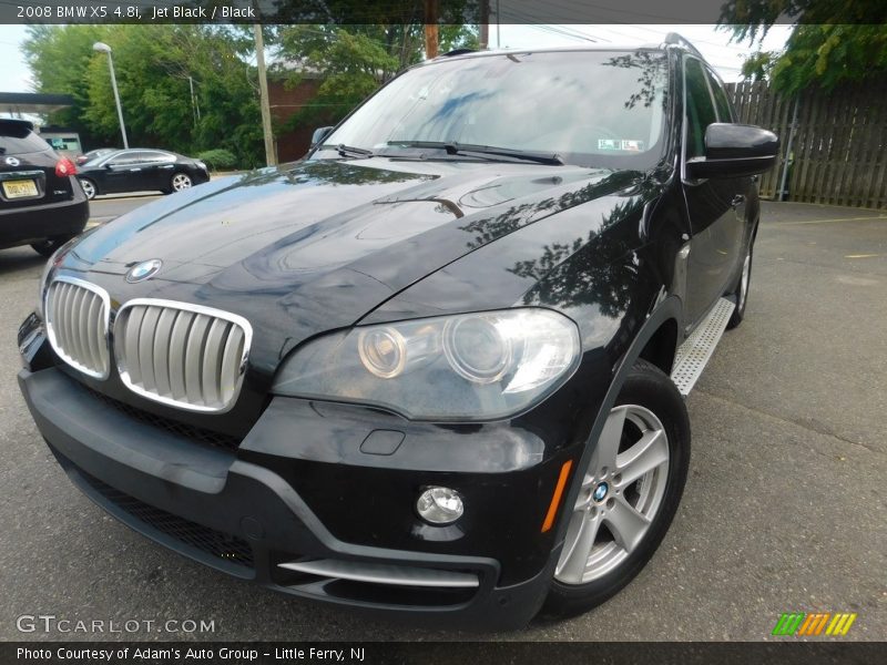Jet Black / Black 2008 BMW X5 4.8i