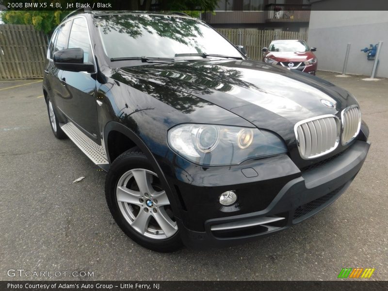 Jet Black / Black 2008 BMW X5 4.8i