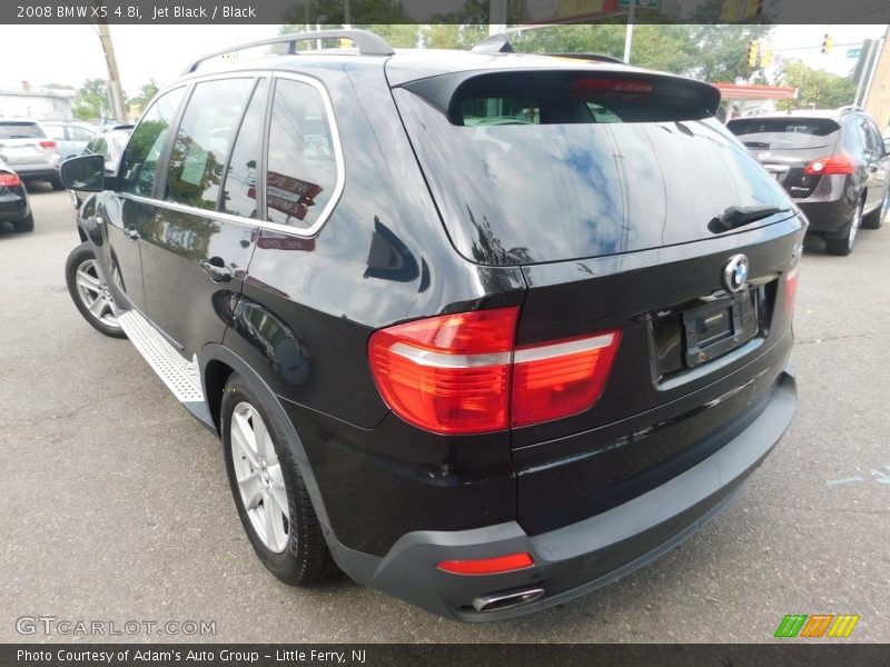 Jet Black / Black 2008 BMW X5 4.8i