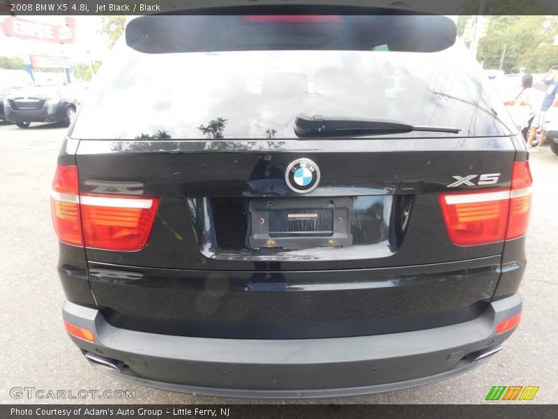 Jet Black / Black 2008 BMW X5 4.8i