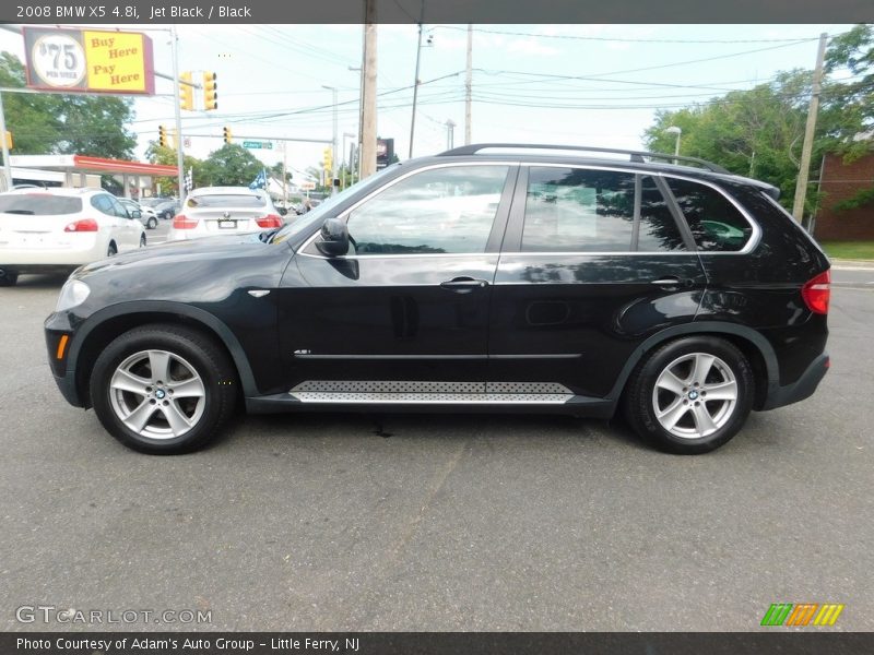 Jet Black / Black 2008 BMW X5 4.8i