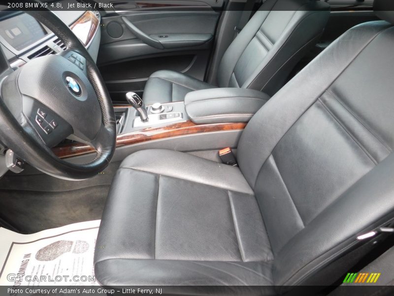 Jet Black / Black 2008 BMW X5 4.8i
