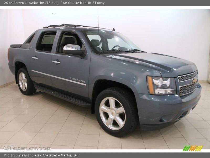 Blue Granite Metallic / Ebony 2012 Chevrolet Avalanche LTZ 4x4