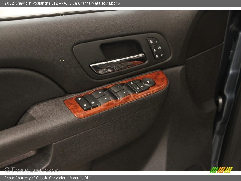 Blue Granite Metallic / Ebony 2012 Chevrolet Avalanche LTZ 4x4