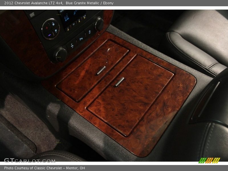 Blue Granite Metallic / Ebony 2012 Chevrolet Avalanche LTZ 4x4