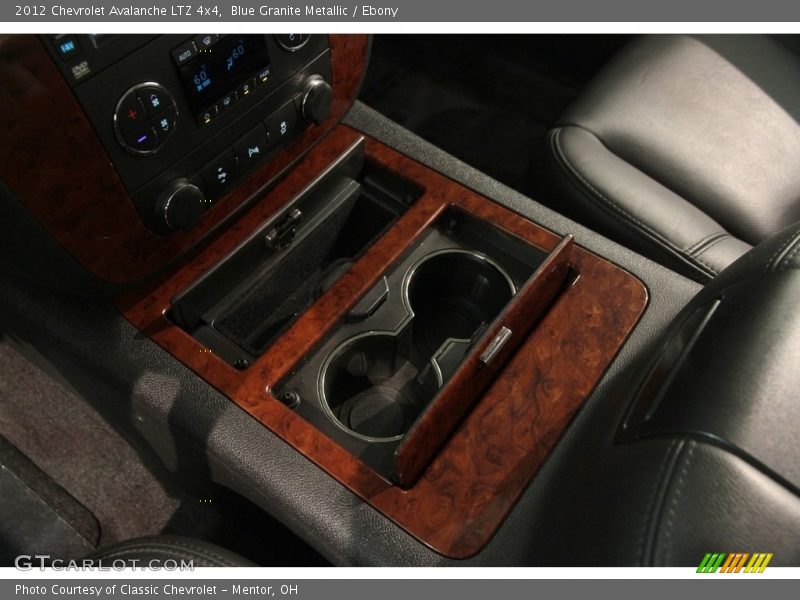 Blue Granite Metallic / Ebony 2012 Chevrolet Avalanche LTZ 4x4