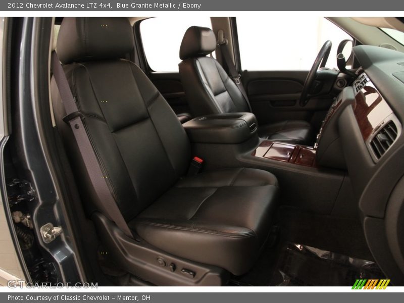 Blue Granite Metallic / Ebony 2012 Chevrolet Avalanche LTZ 4x4