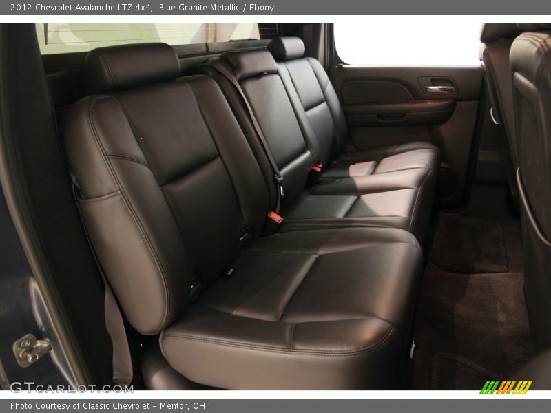 Blue Granite Metallic / Ebony 2012 Chevrolet Avalanche LTZ 4x4