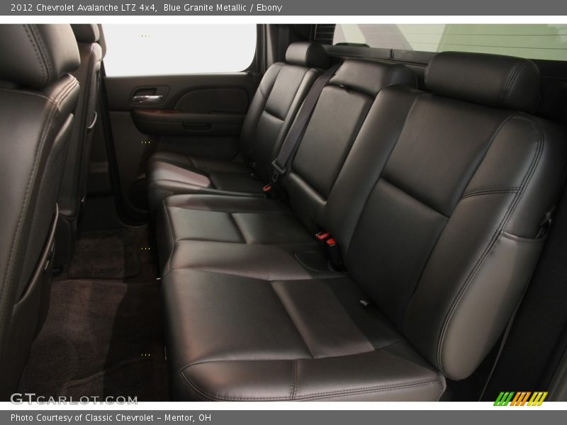 Blue Granite Metallic / Ebony 2012 Chevrolet Avalanche LTZ 4x4