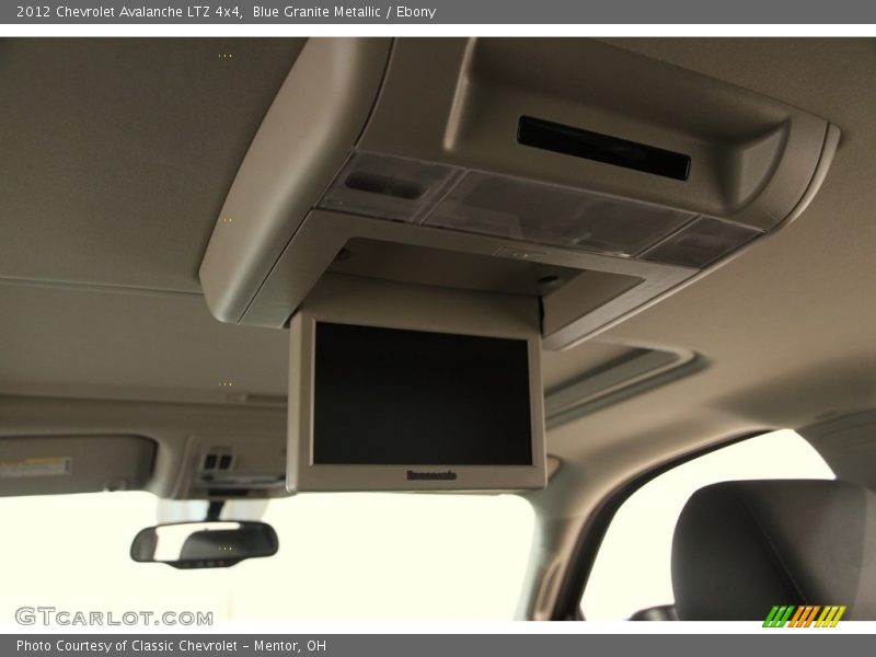 Blue Granite Metallic / Ebony 2012 Chevrolet Avalanche LTZ 4x4